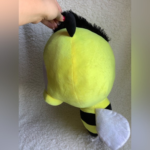 Caravan Softoys Buzz 5 BEE 17" Large Head Stuffed Animal Bumble Bee Plush - Picture 2 of 7